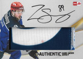 2023-24 Playercards (DEL) - Jersey Signatures #SJ-12 Zach Senyshyn Front