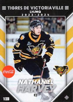 2023-24 Extreme Victoriaville Tigers (QMJHL) #NNO Nathaniel Harvey Front