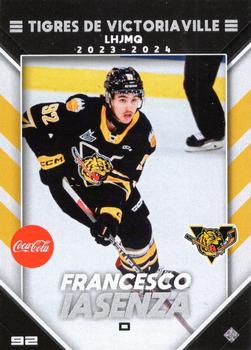 2023-24 Extreme Victoriaville Tigers (QMJHL) #NNO Francesco Iasenza Front