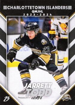 2023-24 Extreme Charlottetown Islanders (QMJHL) #NNO Jarrett Todd Front