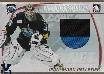 2015-16 In The Game Final Vault - 2004-05 In The Game Heroes and Prospects - Net Prospects Gold (Blue Vault Stamp) #NP-18 Jean-Marc Pelletier Front