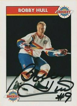 1993-94 Zellers Masters of Hockey - Oversize Promos #NNO Bobby Hull Front
