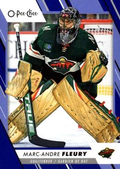 2023-24 O-Pee-Chee - Blue Border #16 Marc-Andre Fleury Front