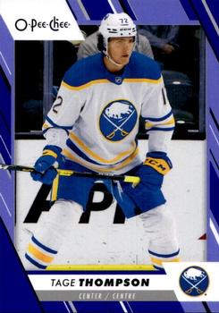 2023-24 O-Pee-Chee - Blue Border #152 Tage Thompson Front