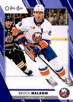 2023-24 O-Pee-Chee - Blue Border #171 Brock Nelson Front