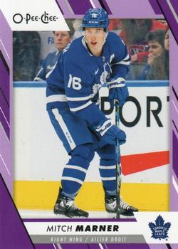 2023-24 O-Pee-Chee - Purple Border #7 Mitch Marner Front