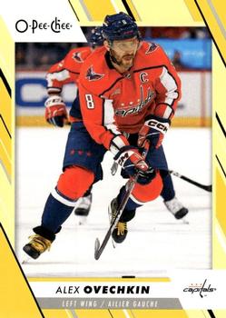 2023-24 O-Pee-Chee - Yellow Border #8 Alex Ovechkin Front