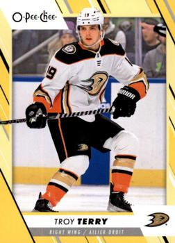 2023-24 O-Pee-Chee - Yellow Border #193 Troy Terry Front