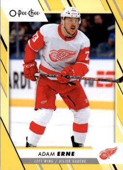 2023-24 O-Pee-Chee - Yellow Border #370 Adam Erne Front