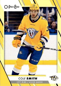 2023-24 O-Pee-Chee - Yellow Border #381 Cole Smith Front