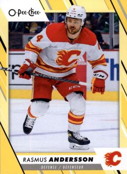 2023-24 O-Pee-Chee - Yellow Border #423 Rasmus Andersson Front