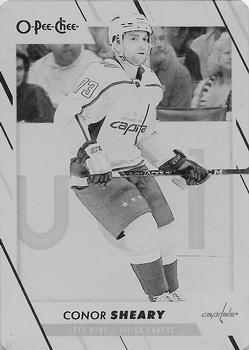 2023-24 O-Pee-Chee - Printing Plates Black #358 Conor Sheary Front