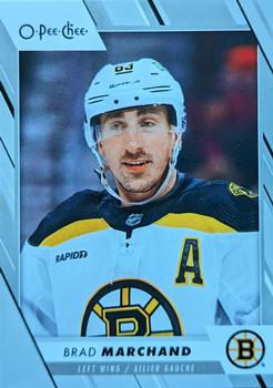 2023-24 O-Pee-Chee - Variants: Portrait #17 Brad Marchand Front