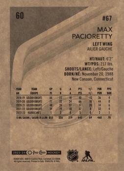 2023-24 O-Pee-Chee - Retro #60 Max Pacioretty Back