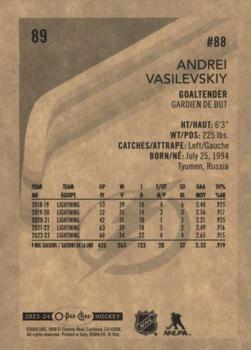 2023-24 O-Pee-Chee - Retro #89 Andrei Vasilevskiy Back
