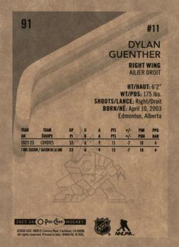 2023-24 O-Pee-Chee - Retro #91 Dylan Guenther Back