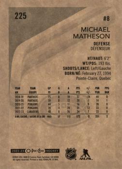 2023-24 O-Pee-Chee - Retro #225 Michael Matheson Back