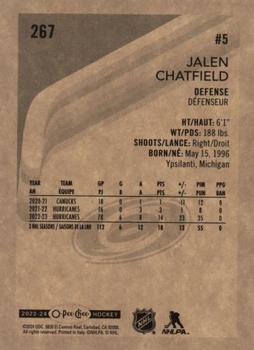 2023-24 O-Pee-Chee - Retro #267 Jalen Chatfield Back