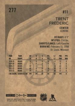 2023-24 O-Pee-Chee - Retro #277 Trent Frederic Back