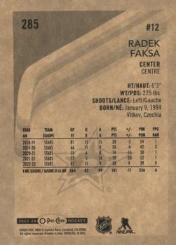 2023-24 O-Pee-Chee - Retro #285 Radek Faksa Back
