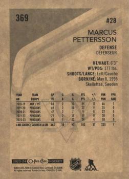 2023-24 O-Pee-Chee - Retro #369 Marcus Pettersson Back