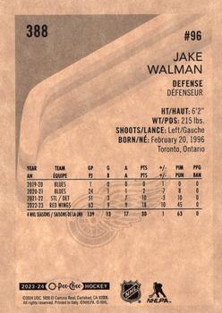 2023-24 O-Pee-Chee - Retro #388 Jake Walman Back