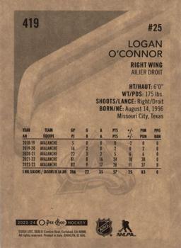 2023-24 O-Pee-Chee - Retro #419 Logan O'Connor Back