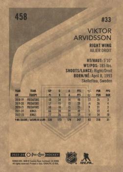2023-24 O-Pee-Chee - Retro #458 Viktor Arvidsson Back