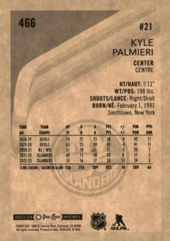 2023-24 O-Pee-Chee - Retro #466 Kyle Palmieri Back