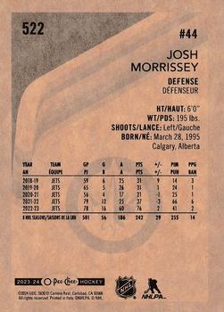 2023-24 O-Pee-Chee - Retro #522 Josh Morrissey Back