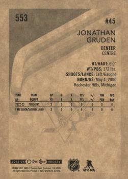 2023-24 O-Pee-Chee - Retro #553 Jonathan Gruden Back