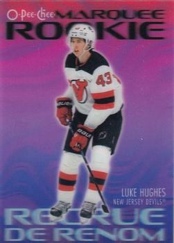 2023-24 O-Pee-Chee - 3-D Marquee Rookies #3D-LH Luke Hughes Front