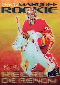 2023-24 O-Pee-Chee - 3-D Marquee Rookies #3D-VI Dustin Wolf Front