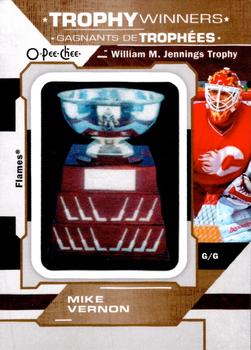 2023-24 O-Pee-Chee - OPC Patches #P-10 Mike Vernon Front