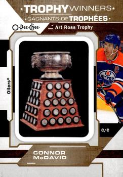 2023-24 O-Pee-Chee - OPC Patches #P-11 Connor McDavid Front