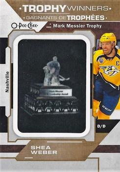 2023-24 O-Pee-Chee - OPC Patches #P-53 Shea Weber Front