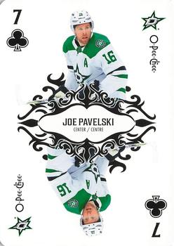 2023-24 O-Pee-Chee - Playing Cards #7♣ Joe Pavelski Front