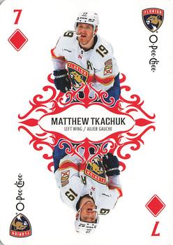 2023-24 O-Pee-Chee - Playing Cards #7♦ Matthew Tkachuk Front