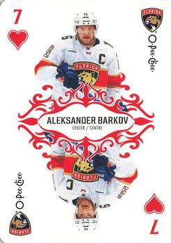 2023-24 O-Pee-Chee - Playing Cards #7♥ Aleksander Barkov Front