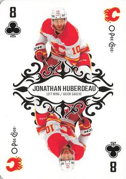 2023-24 O-Pee-Chee - Playing Cards #8♣ Jonathan Huberdeau Front