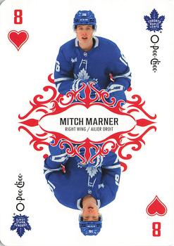2023-24 O-Pee-Chee - Playing Cards #8♥ Mitch Marner Front