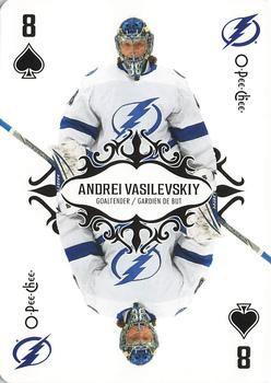 2023-24 O-Pee-Chee - Playing Cards #8♠ Andrei Vasilevskiy Front