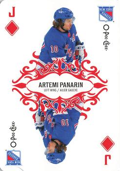 2023-24 O-Pee-Chee - Playing Cards #J♦ Artemi Panarin Front