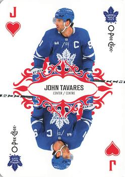 2023-24 O-Pee-Chee - Playing Cards #J♥ John Tavares Front