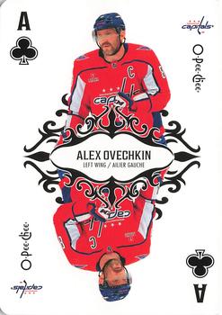 2023-24 O-Pee-Chee - Playing Cards #A♣ Alex Ovechkin Front