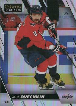 2023-24 O-Pee-Chee - OPC Platinum Previews Rainbow #P-AO Alex Ovechkin Front