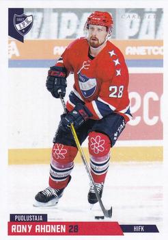2019-20 Cardset Finland Series 2 #003 Rony Ahonen Front