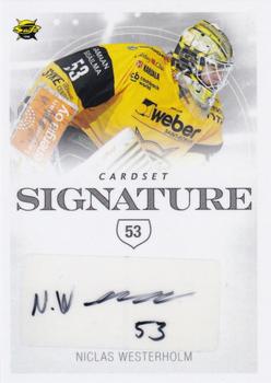 2019-20 Cardset Finland Series 2 - Signature #NNO Niclas Westerholm Front