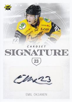 2019-20 Cardset Finland Series 2 - Signature #NNO Emil Oksanen Front
