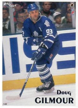 1996-97 Maggers - Test Proof Blank back Standard size card #149 Doug Gilmour Front